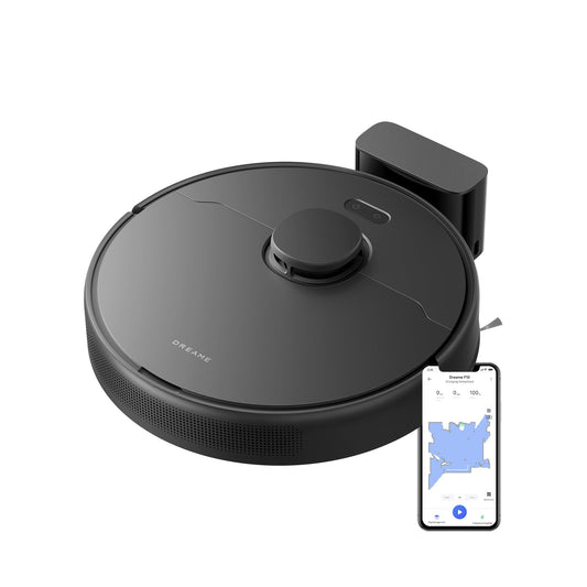 Dreame D9 Saugroboter mit Wischfunktion, LiDAR Navigation 3000Pa Weiß