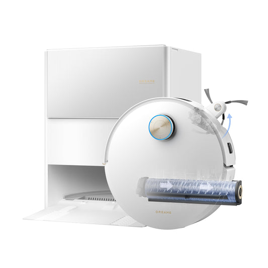 Dreame Aqua10 Ultra Roller Complete Saugroboter mit Wischfunktion, 30.000Pa & Auto-Entleerung