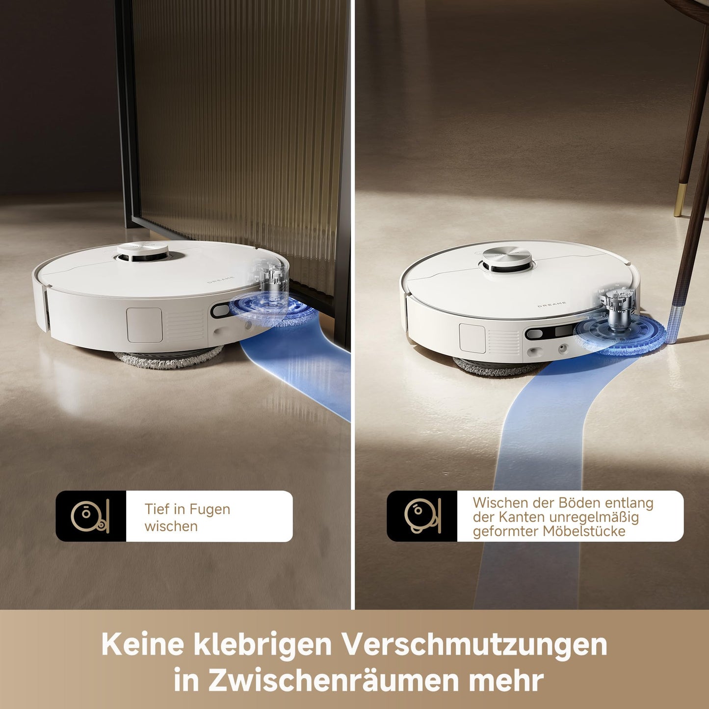 Dreame L40 Ultra AE Saugroboter mit Wischfunktion, 19.000 Pa & Dock